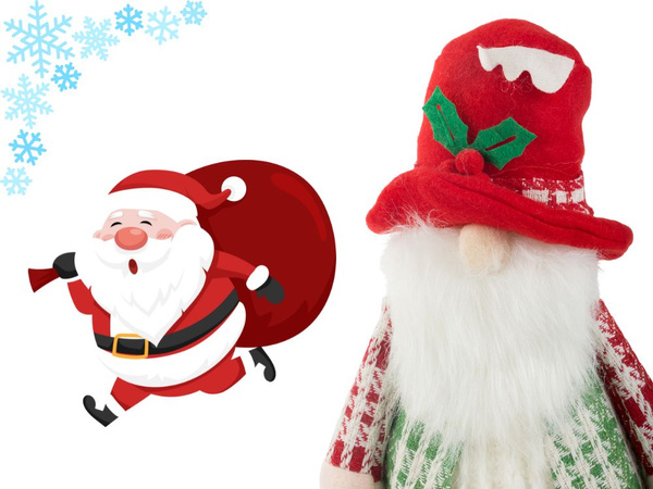 30cm ghost ghost lighted led bird árbol de navidad gnomos