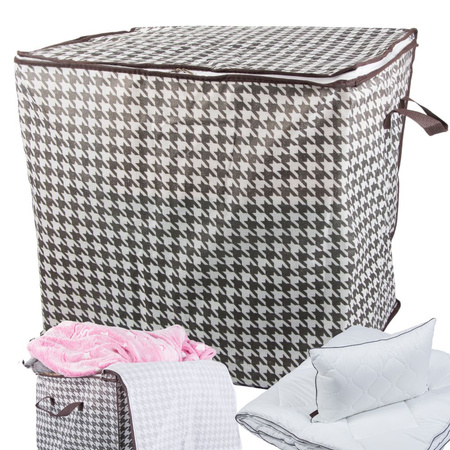 Conteneur de penderie organisateur de tissu linge vêtements pliage 100l