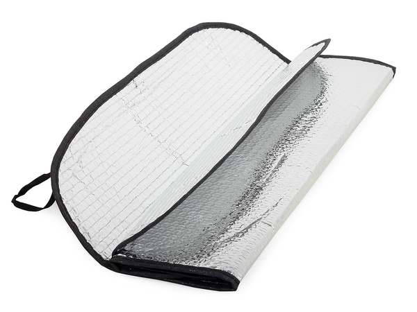 Sun visor for the front rear window of a car mat