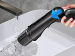 Mini fregona de mano con depósito de agua y lavadora para ventanas suelos muebles cristales