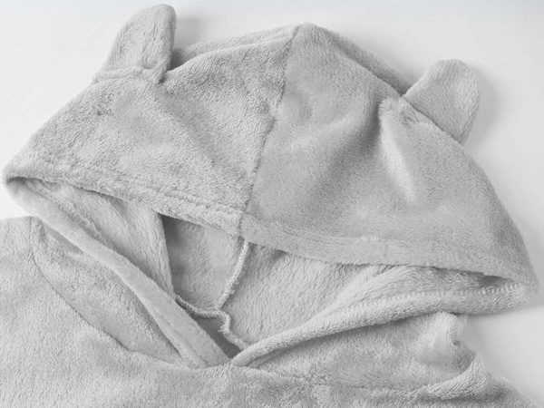 Šilta moteriška dviejų dalių pižama su gobtuvu, minkšta, pliušinė, trumpa xl