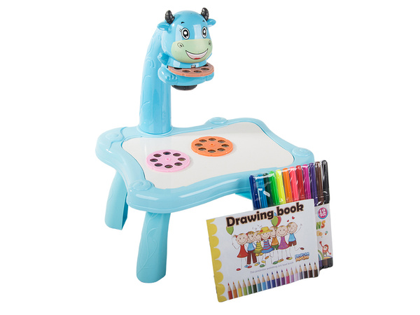 Retroproyector mesa de dibujo pizarra blanca rotuladores para niños rotuladores