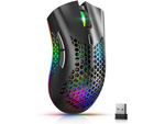 2,4 ghz bezdrôtová laptopová myš optický senzor iluminácia