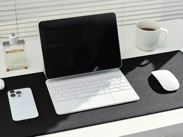 Gaming keyboard pad xxl 90x40 cm anti-slip negro