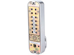 Code lock mechanical code lock keypad handle without batteries