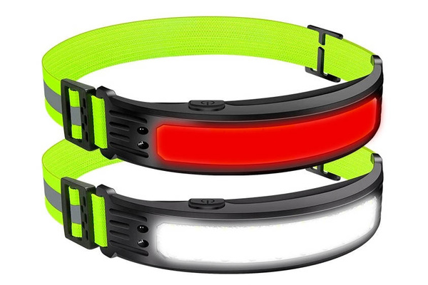 Cob reflective head torch