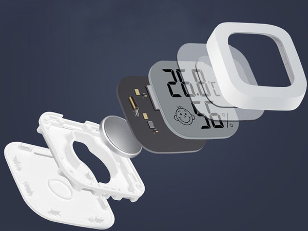 Digitális hőmérő időjárás állomás szobai higrométer