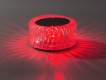Kristāla galda lampa rezultātā rgb usb tālvadības pults