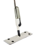 Flat mop sprayeriga rolling solid spray 3x mikrofibra conductor