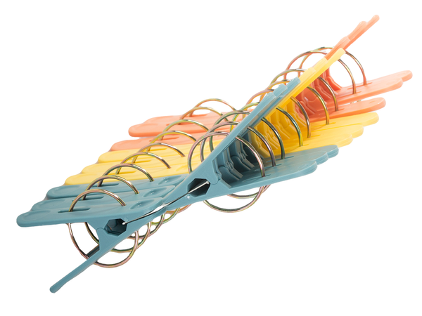 Pinces à linge pinces à linge pinces à linge 18 pièces grenouilles en plastique solides