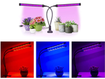 2x plant growth lamp 40 led timer usb clip