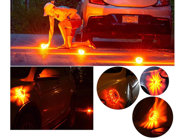 Spēcīgs 360 rezultātā gailis flare lampa spēcīgs magnēts