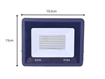 Floodlight halogen spotlight led 50w 6000k outdoor waterproof ip66