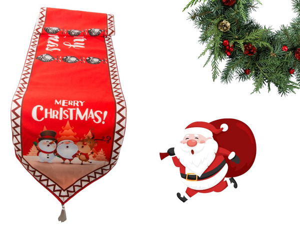Christmas table runner christmas eve table runner christmas eve 205x35cm