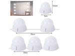 Led garderoobi laua peegli tuled meigikomplekt 10tk