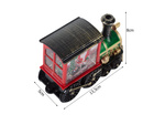 Linterna de navidad linterna decoración led decoración vidriera locomotora