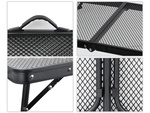 Mesa de viaje mesa plegable camping mesa de jardín asa maleta