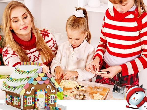 Lebkuchenhaus weihnachten lebkuchenausstecher krippenhäuschen