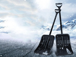 Pelle a neige voiture pelle pliante pelle a neige