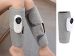 Calf air bag heated leg massager with compression