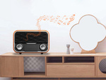 Kuchyňské rádio fm reproduktor přenosný bluetooth aux