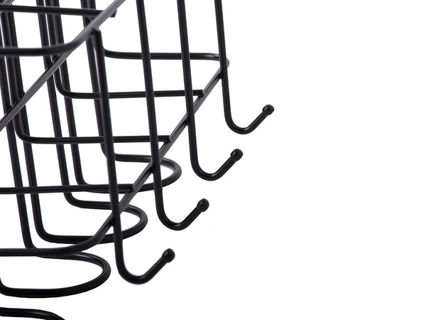 Metallhalterung für 4 regenschirme mit 4 haken metall-organisator