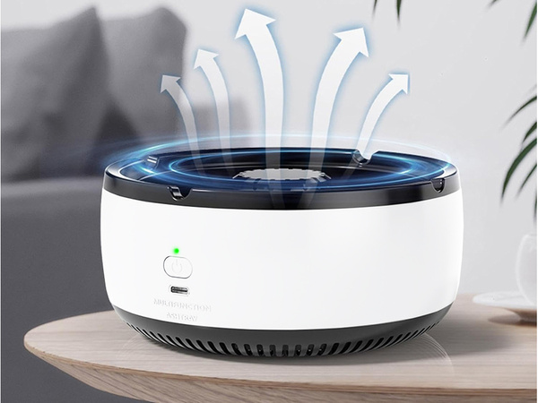 Cendrier intelligent pour voiture, nettoyant sans fumée auto-extinguible