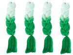 Cheveux synthétiques pour tresses ombrées