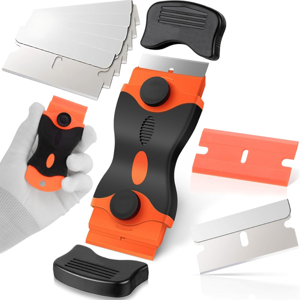 Scraper for induction hob ceramic glass scraper for grout blades