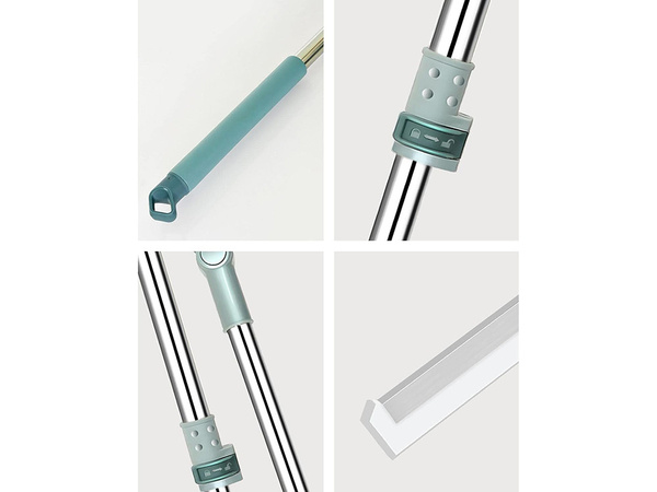 Ūdens sūcējs grīdas logu stikla spoguļa slotiņa putekļu slotiņa