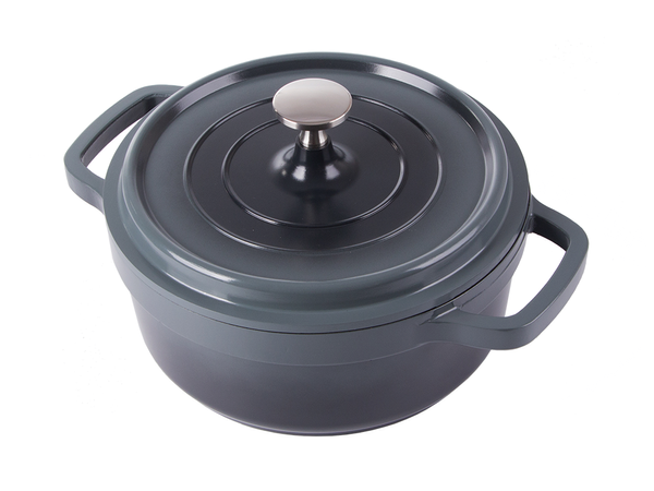 Oală tavă de copt capac 2.2l inducție aluminiu