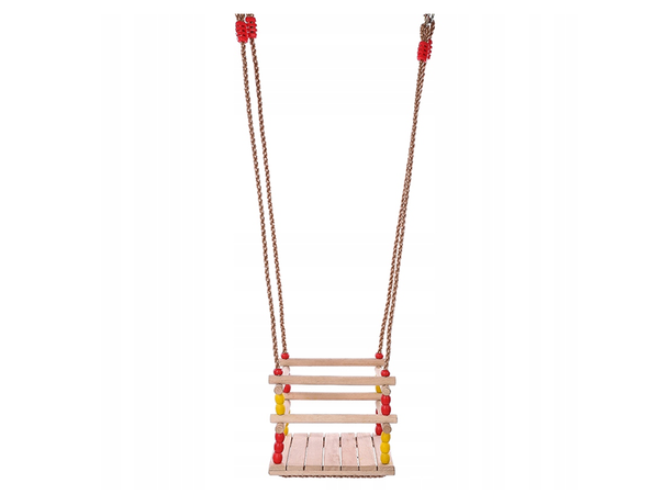 Balançoire de jardin pour enfants fauteuil à bascule garde-corps en bois pour jardin maison