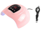 Lampa na nehty 18 vedla uv 54w usb hybridy gely silné nehty umělecké hybridy