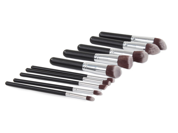 Set of professional make-up brushes 10 pieces