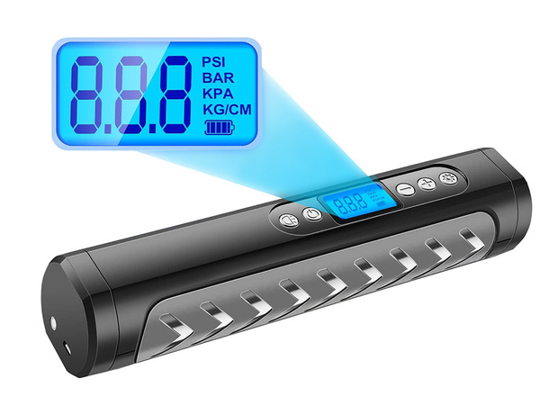 Akupump jalgratta auto elektriline kompressor 10 bar lcd