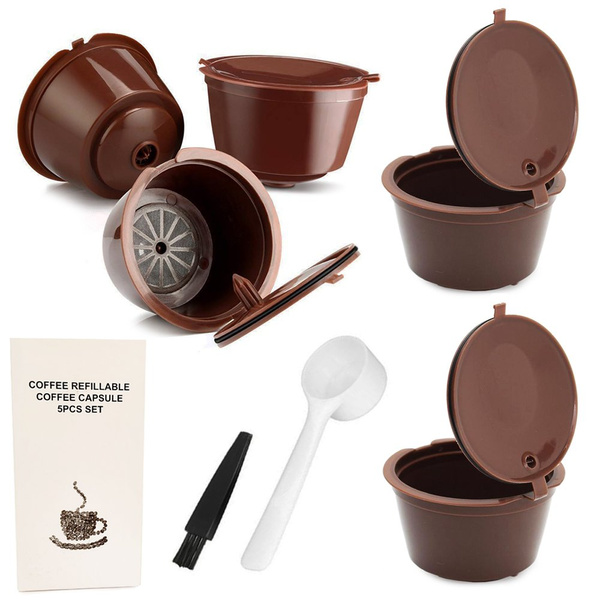 5 x opakovane použiteľné kávové kapsule dolce gusto