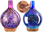 Humidificador de aire aromaterapia aroma difusor luz nocturna rgb 3d