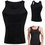 Men's slimming t-shirt slim vest