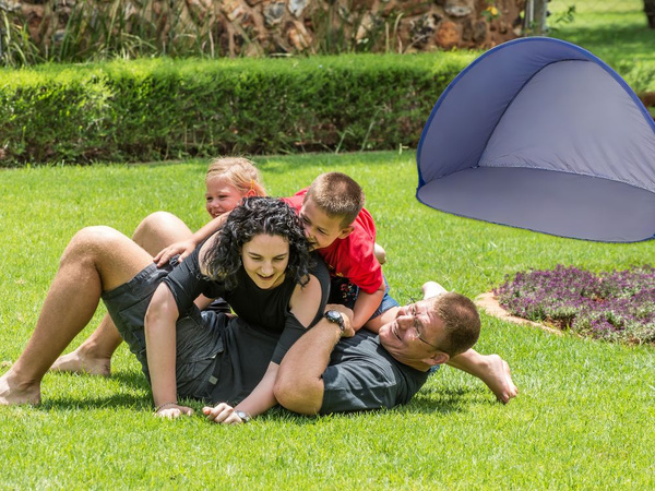 Didelė paplūdimio palapinė savarankiškai sulankstomas uv sodo ekranas