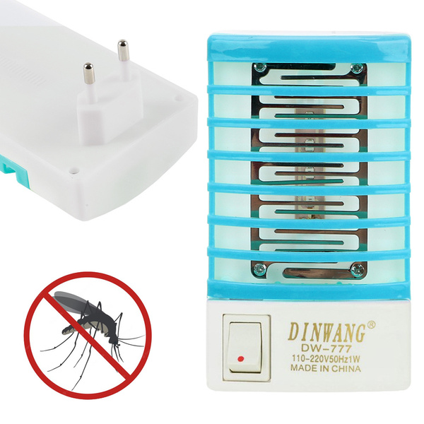 Lampara repelente de mosquitos uv electrica para enchufe