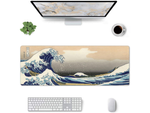Grand tapis de souris pour bureau 90x40 big wave