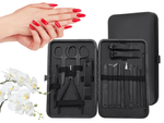 Nail kit manicure pedicure toolbox case nail clippers 18 pieces