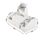 Cosmetics organiser mirror dressing table dressing table