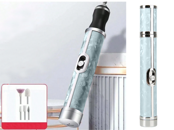 Stroj za rezkanje nohtov manikura pedikura rezalniki set usb akumulatorska baterija