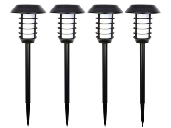 Lampara de jardin linterna solar rgb mando a distancia