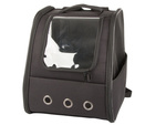 Carrier bag backpack for cat dog rabbit window back ventilated