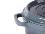Lonec za peko s pokrovom 4l indukcijski aluminij