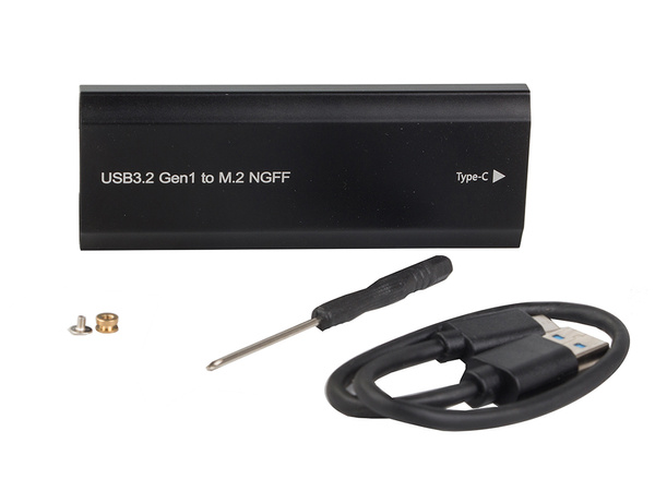 Škatla za adapter trdega diska m.2 sata ngff usb 3.1 usb typ-c 2230-2280mm