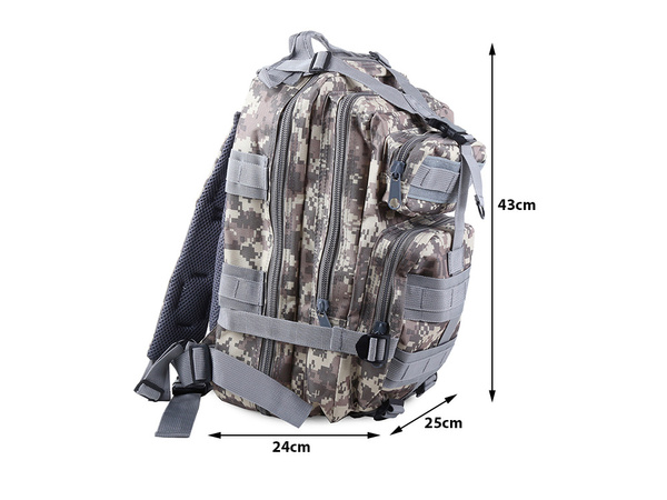 Plecak taktyczny wojskowy militarny survival 30l
