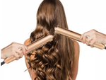 Păr îndreptare ceramică curling fier 2in1 twist